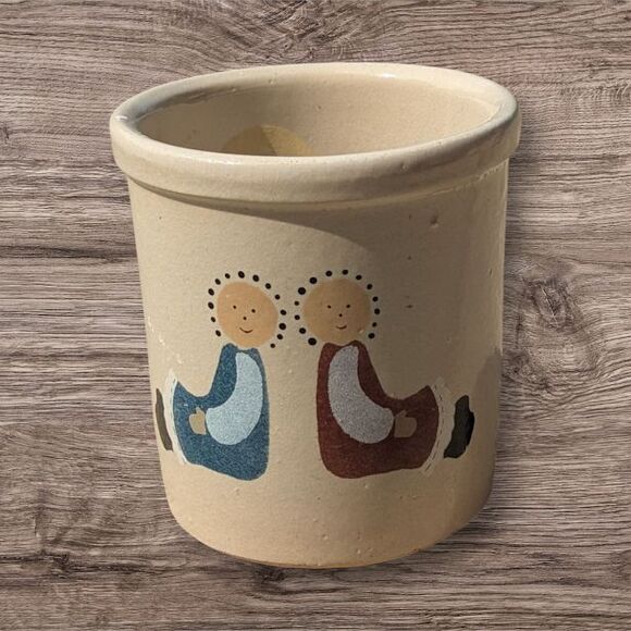 VTG ROBINSON RANSBOTTOM HIGH JAR 1 QT. CROCK DOLLS ROSEVILLE, OH - Picture 1 of 4